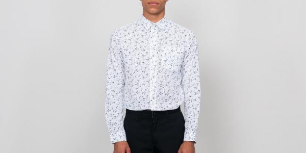 SELECTED Shhonelauge Longsleeve Shirt White