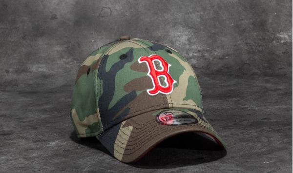 New Era 9Forty Camo Team Boston Red Sox Cap Woodland Camo