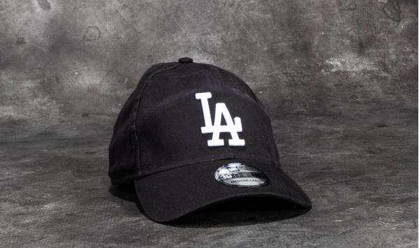 New Era 39Thirty Washed Los Angeles Dodgers Cap Black