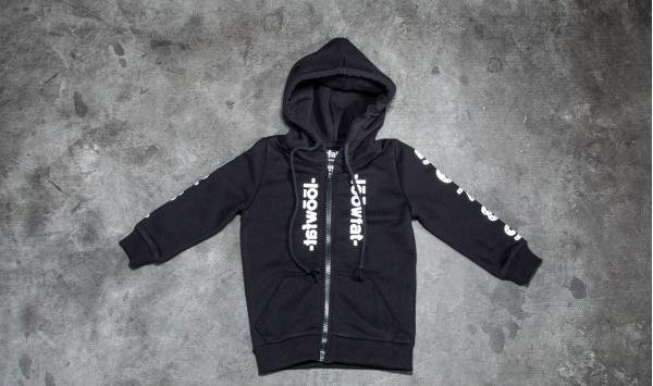 LoowFAT KIDS Number Hoodie Black