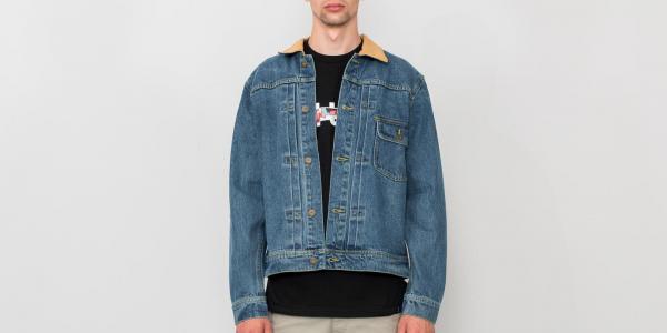 HUF Brooklyn Denim Jacket Light Blue