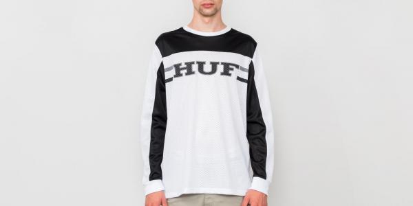 HUF Blackout Team Jersey White