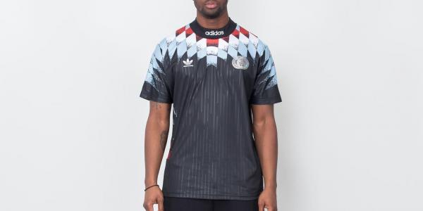 adidas Silvas Jersey Black/ White/ Clear Blue/ Scarlet