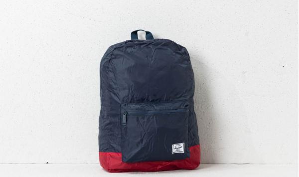 Herschel Supply Co. Packable Daypack Navy/ Red