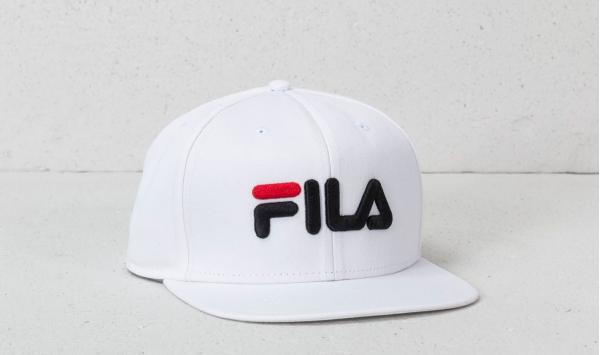 FILA Basic 6 Panel Classic Cap Bright White