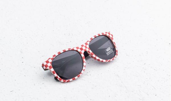 Vans Spicoli 4 Shade Sunglasses Red-White Check