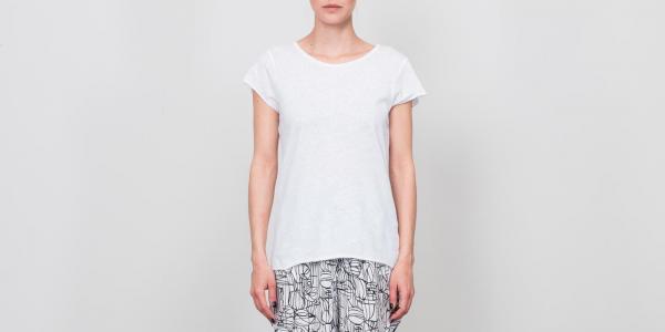 SELECTED Capsleeve Tee Bright White