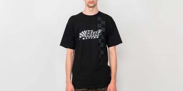 HUF Blackout Racing Shortsleeve Tee Black