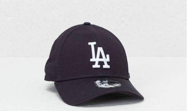 New Era 9Forty MLB League Essential Los Angeles Dodgers Cap Navy/ White