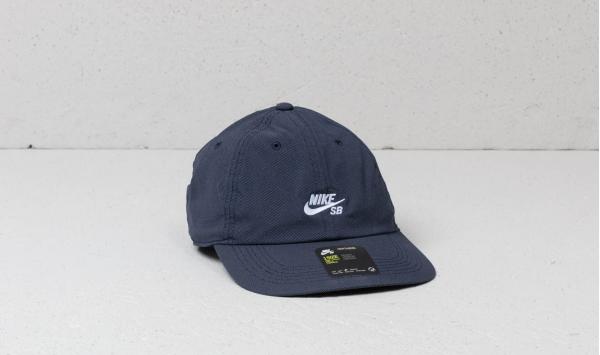 Nike SB Heritage86 Flat Cap Obsidian/ White