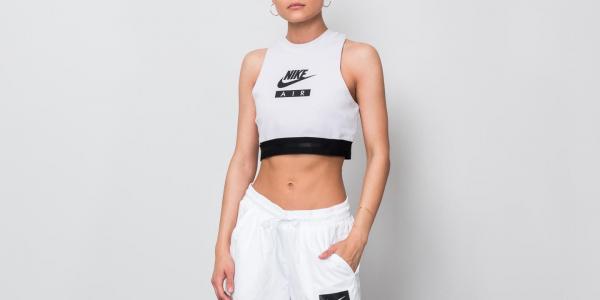 Nike Sportswear Air Crop Top Barely Grape/ Black