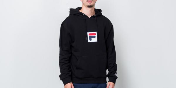 FILA Shawn Hooded Sweat Black