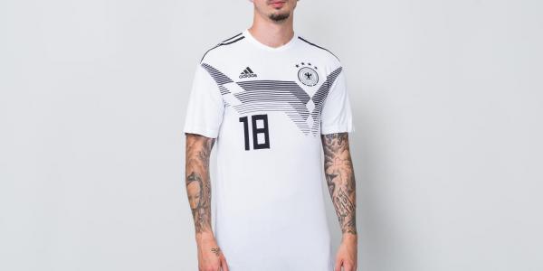 adidas Deutcher Fussball-Bund Home Jersey Tee White