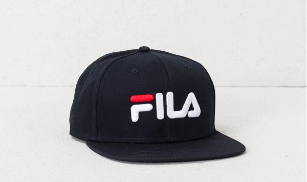 FILA Basic 6 Panel Classic Cap Black Iris