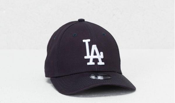 New Era 9Forty Youth MLB League Essential Los Angeles Dodgers Cap Navy/ White