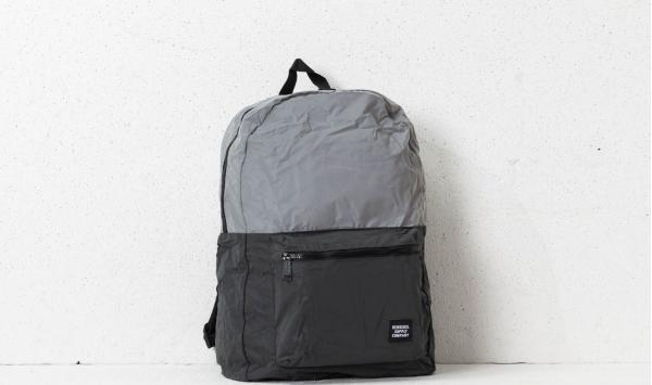 Herschel Supply Co. Packable Daypack Silver/ Black Reflective