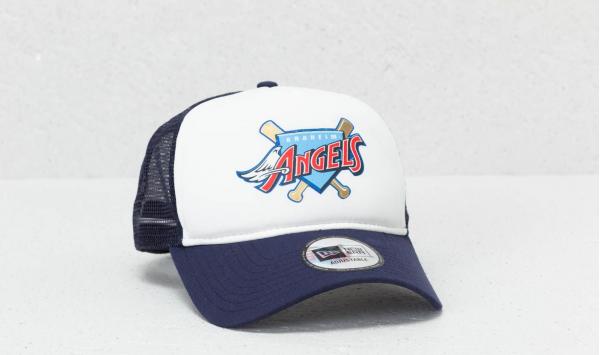 New Era 9Forty MLB Aframe Anaheim Angels Trucker Navy/ White