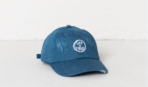 LIFE IS PORNO D(e)ad Cap Destroyed Denim
