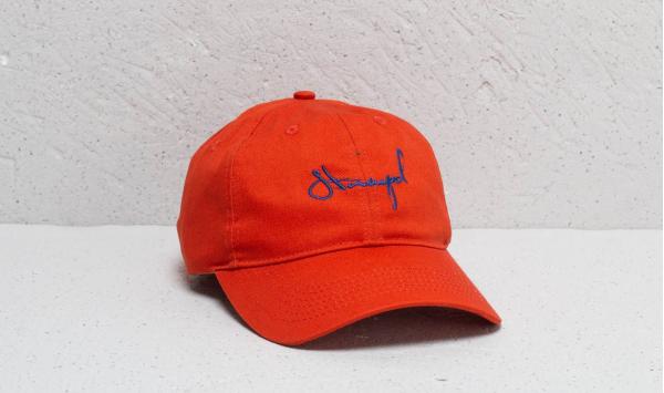 STAMPD Script Dad Hat Orange