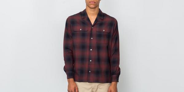 STAMPD LOS Plaid Shirt Red