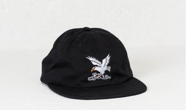 maharishi Eagle 6 Panel Cap Black