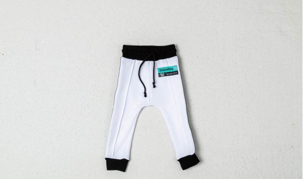 LoowFAT KIDS Eyes Track Pants White