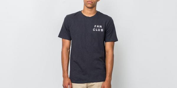 WOOD WOOD Perry Shortsleeve Tee Faded Black