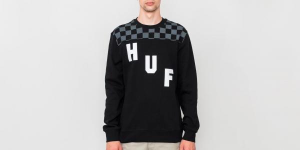HUF Blackout Crew Black