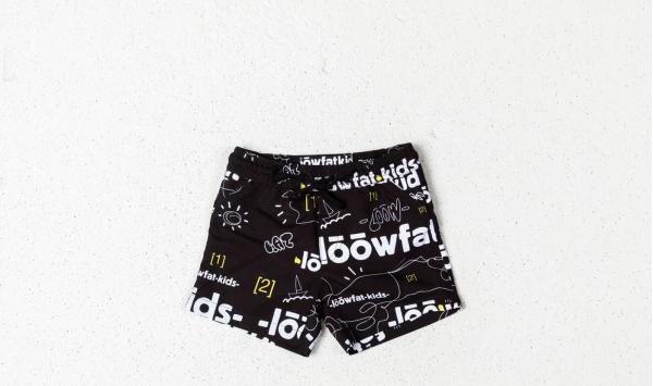 LoowFAT KIDS Boys Boardshort Black