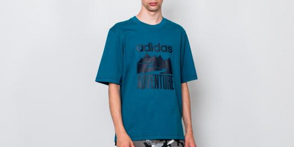 adidas Adventure Tee Real Teal