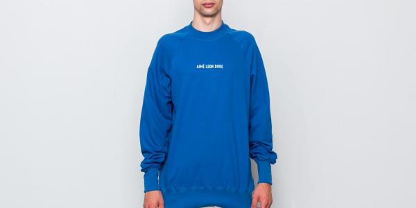 Aimé Leon Dore ALD Logo Crewneck Royal