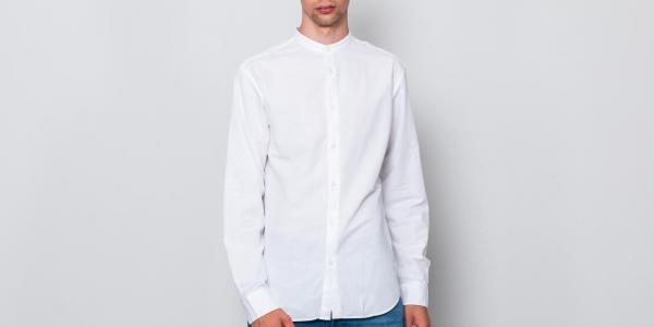 SELECTED One Summer Longsleeve Shirt Bright White