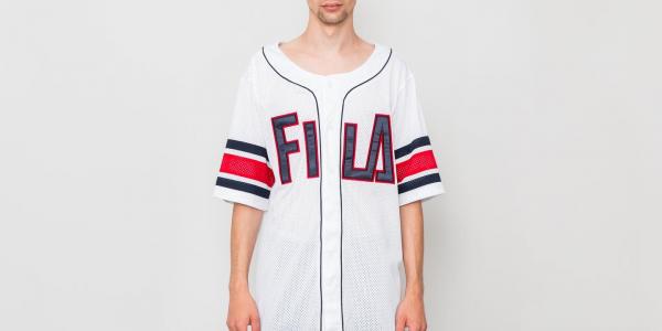 FILA Baseball Jersey White