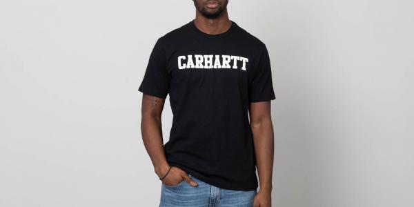 Carhartt WIP College Shortsleeve Tee Black/ White