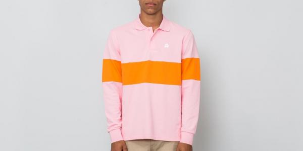 Converse Golf Le Fleur Polo Longsleeve Tee Pink/ Orange