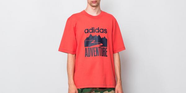 adidas Adventure Tee Trace Scarlet
