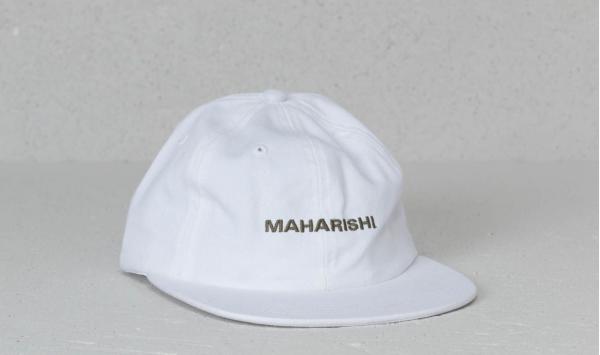 maharishi Miltype 6 Panel Cap White
