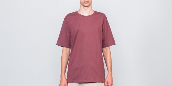 SELECTED Frelly Shortsleeve O-Neck Tee Rose Brown