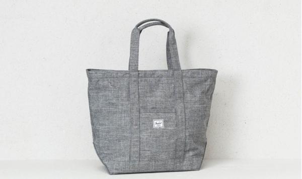 Herschel Supply Co. Bamfield Mid-Volume Tote Raven Crosshatch