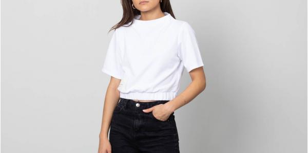 Reebok Advanced Crop Tee White
