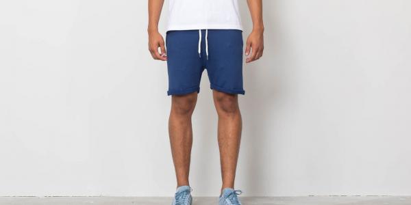 SELECTED Cliff Sweat Shorts Estate Blue