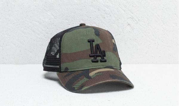 New Era 9Forty MLB Los Angeles Dodgers Trucker Washed Camo