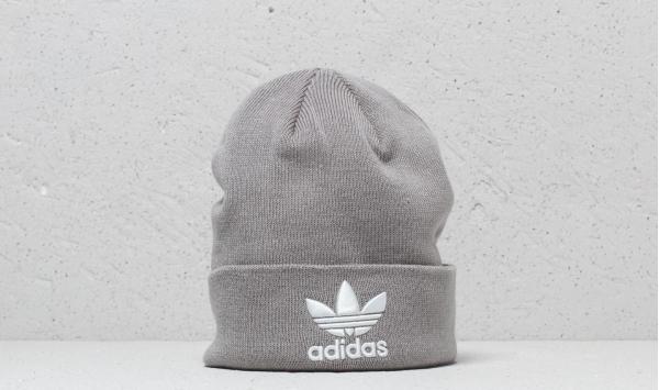 adidas Trefoil Beanie Medium Grey Heather