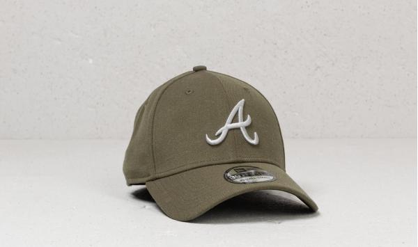 New Era 39Thirty MLB Atlanta Braves Cap Khaki