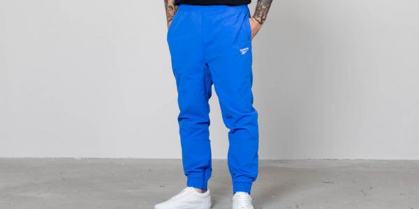 Reebok Vector Logo Trackpants Vital Blue