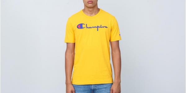 Champion Crewneck T-Shirt Gold