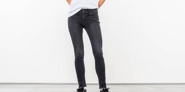 Levi's® 711 Skinny Jeans Cassette Black