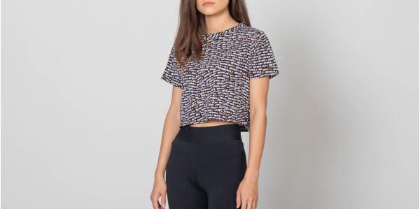 Nike Just Do It Cropped T-Shirt Black