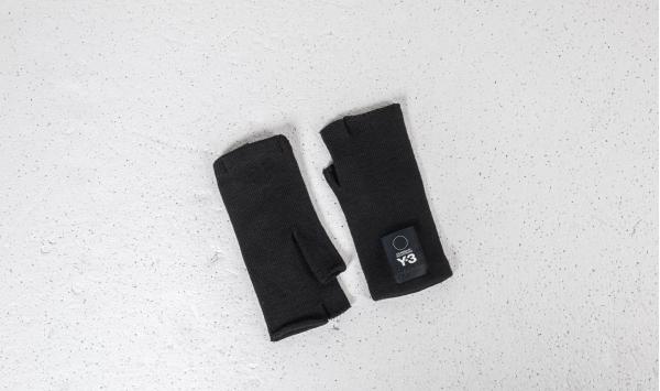 Y-3 Logo Gloves Black