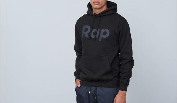 RAP Hoodie Black/ Black